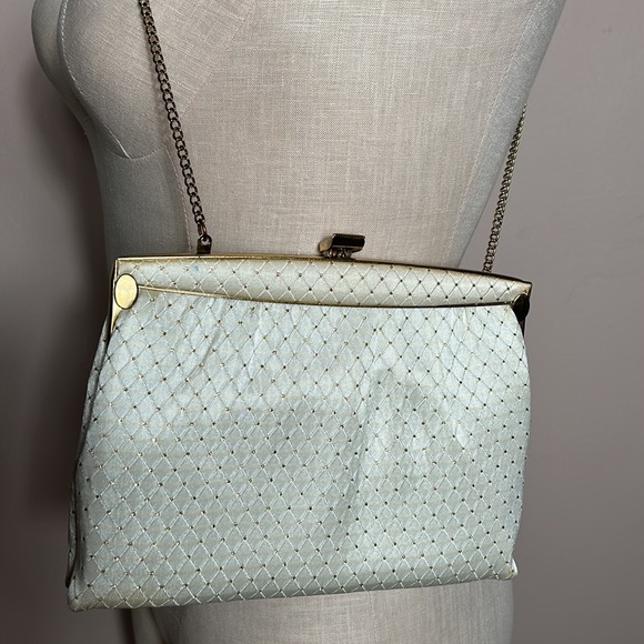 Vintage Ivory Gold Small Clutch “ Mardane” - Picture 4 of 11